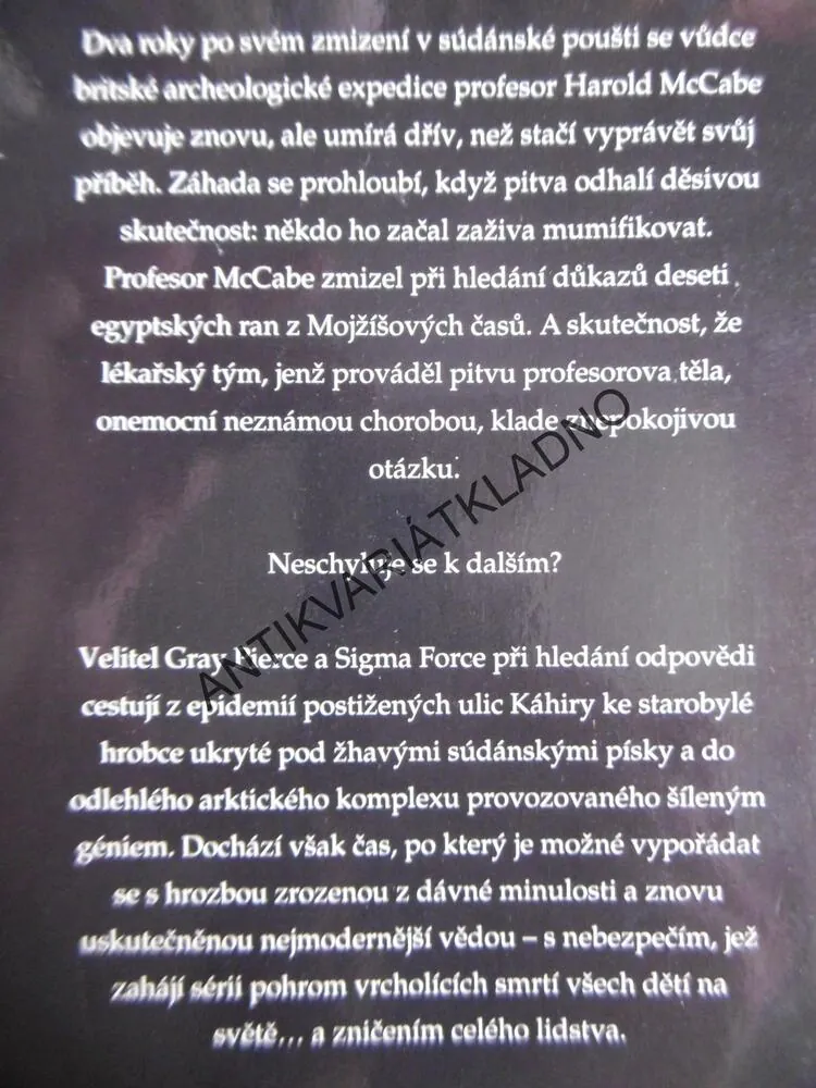 SEDMÁ POHROMA, JAMES ROLLINS