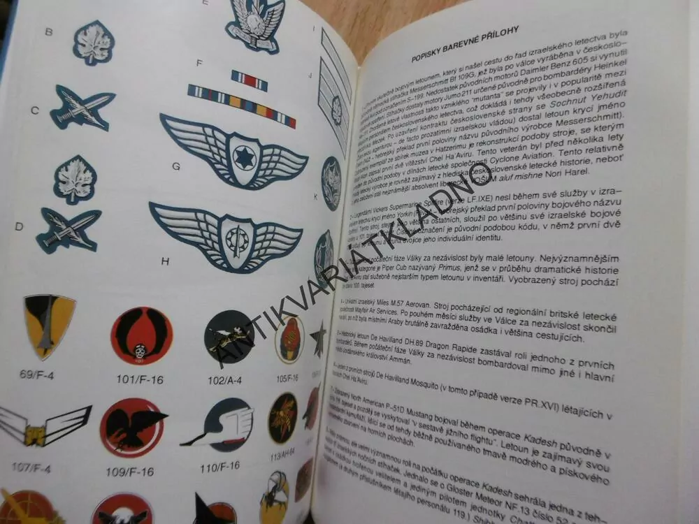 IZRAELSKÉ LETECTVO, KAREL HELEBRAND, VLADISLAV RADINA, **an