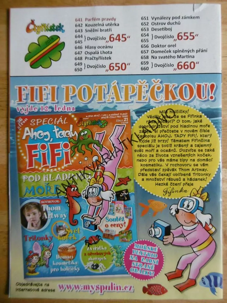 ČTYŘLÍSTEK 641 - PARFÉM PRAVDY