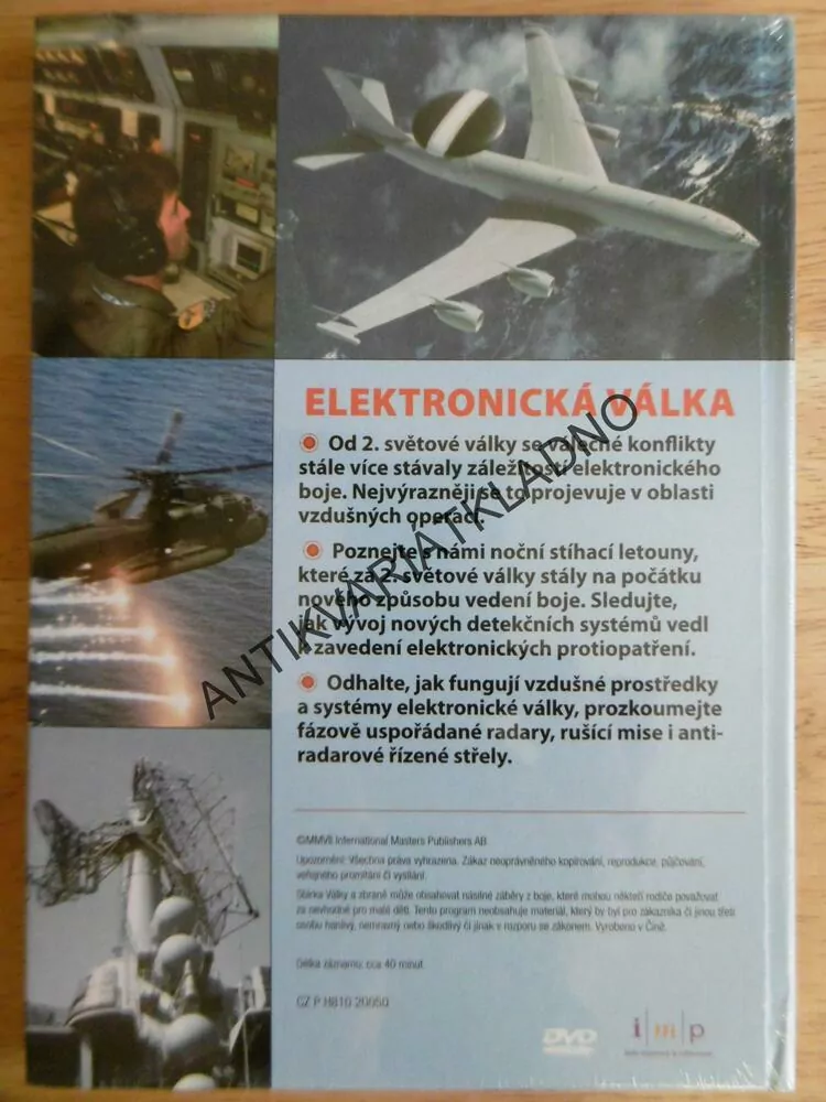 ELEKTRONICKÁ VÁLKA, DOKUMENT DVD FILM,