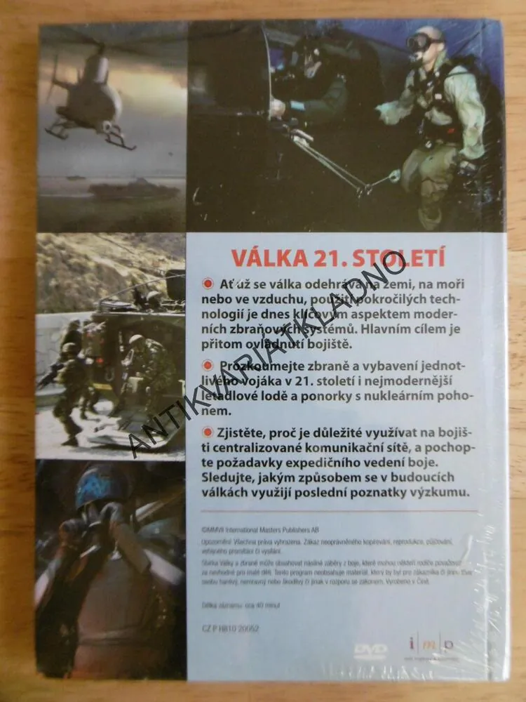 VÁLKA 21.STOLETÍ, DOKUMENT DVD FILM,