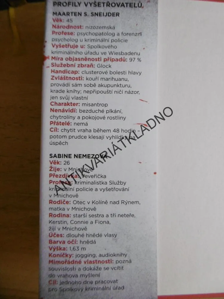 VRAŽEDNÁ LHŮTA, ANDREAS GRUBER, **an