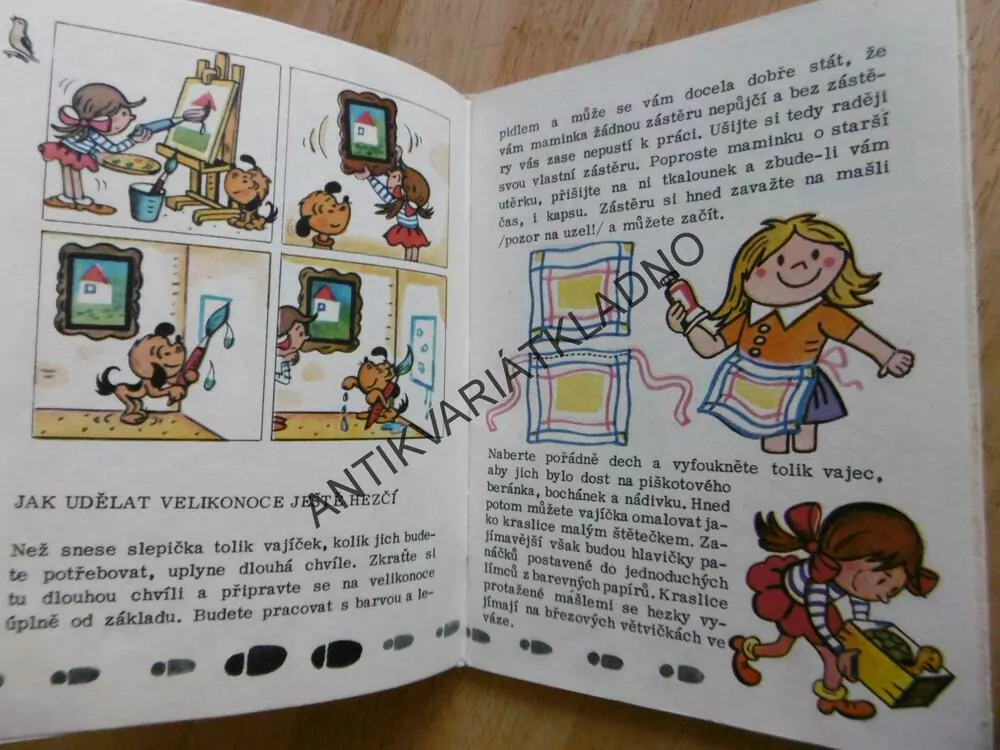 HANČIN ZÁPISNÍK, RADY, HRY A HRAČKY PRO JISKRY, LHOTOVÁ, FALTOVÁ, 1975