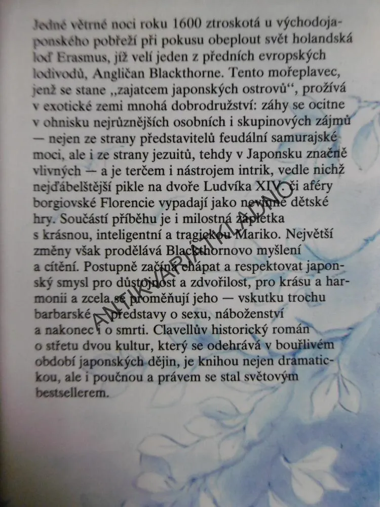 ŠÓGUN, 2-3, JAMES CLAVELL, JAPONSKO, HISTORIE