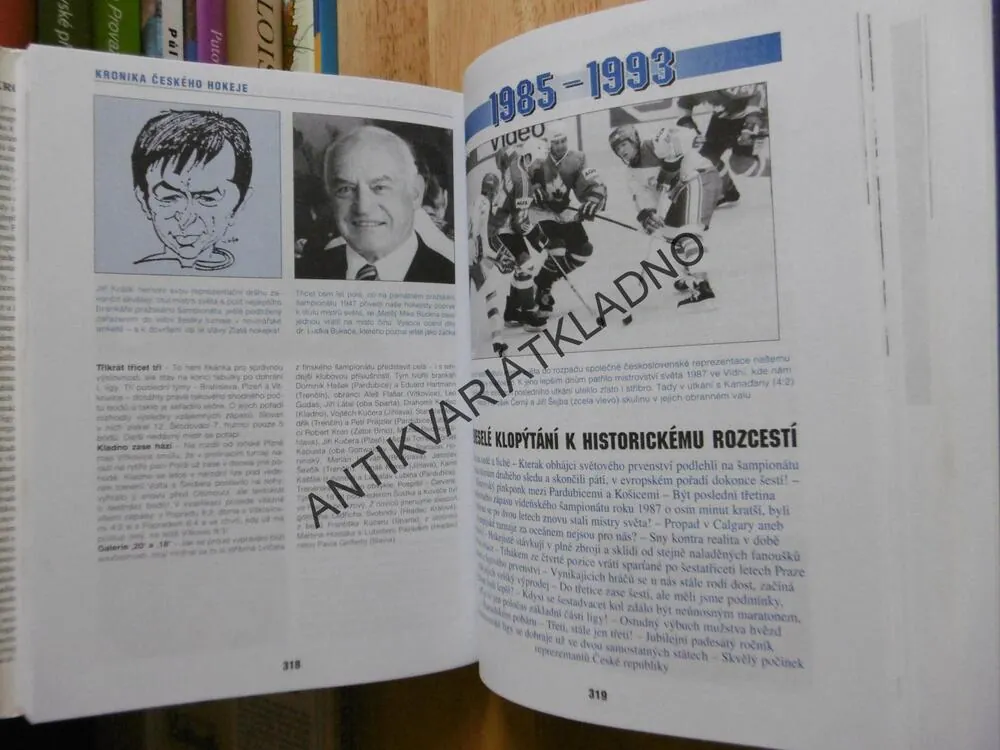 KRONIKA ČESKÉHO HOKEJE,1894-2000, JENŠÍK