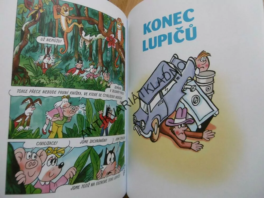ČTYŘLÍSTEK NA NEBEZPEČNÉM OSTROVĚ, NĚMEČEK, 1992
