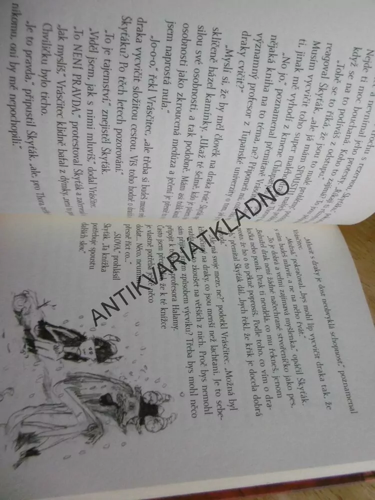 JAK VYCVIČIT DRAKA, VIKING ŠKYŤÁK STRAŠNÝ TRESKA II., CRESSIDA COWELLOVÁ
