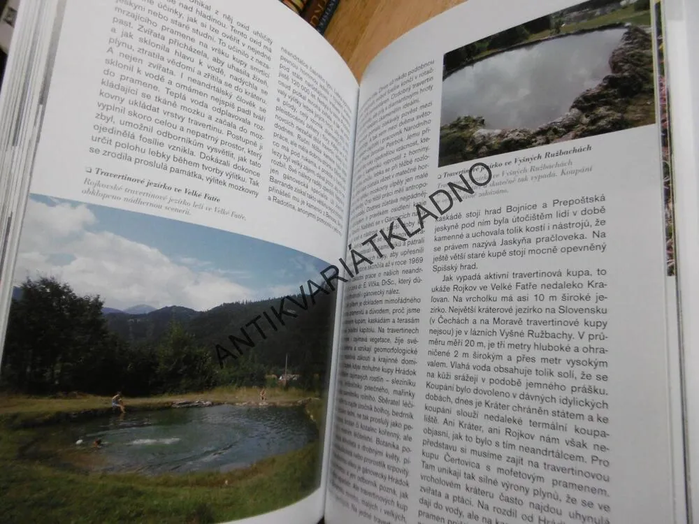 POSLEDNÍ PŘÍRODNÍ RÁJE ČECH, MORAVY A SLOVENSKA, KHOLOVÁ, ČIHAŘ,