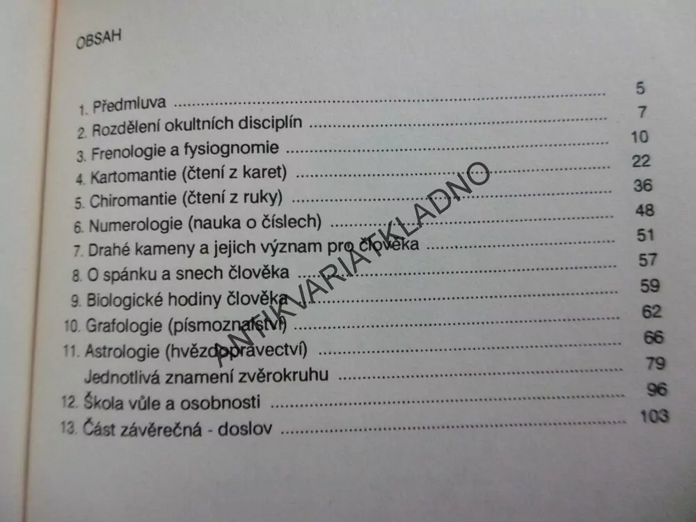 ABECEDA OKULTISMU ANEB VYUŽITÍ TAJNÝCH VĚD V PRAXI, VĚRA KUBIŠTOVÁ ŠKOCHOVÁ