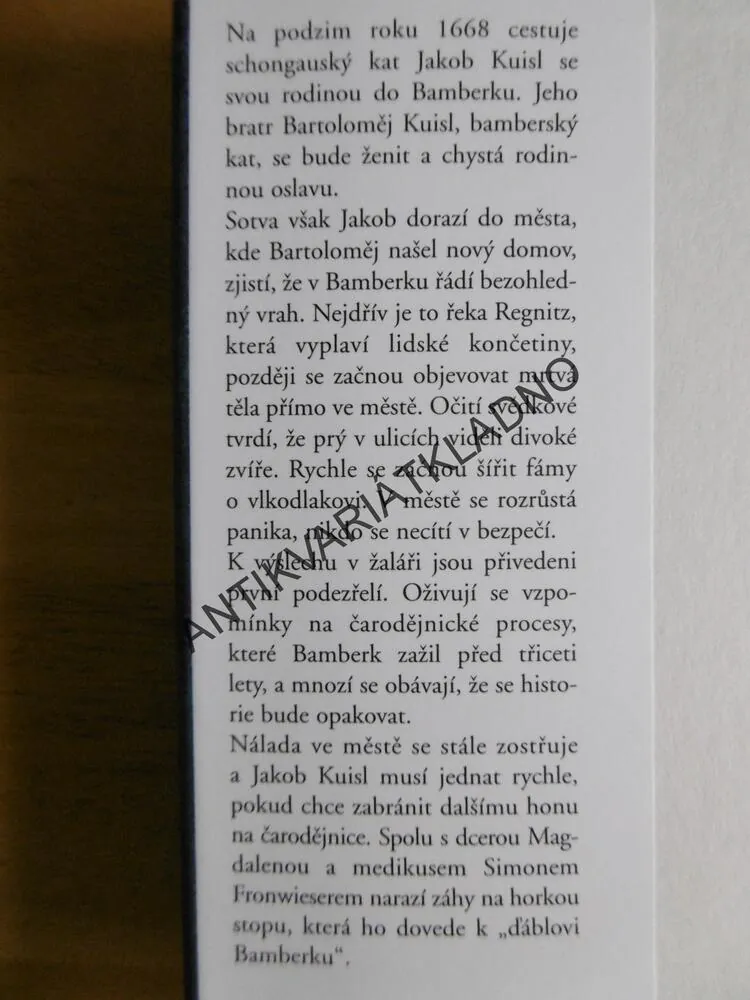 KATOVA DCERA A ĎÁBEL Z BAMBERKU, OLIVER PÖTZSCH, **an