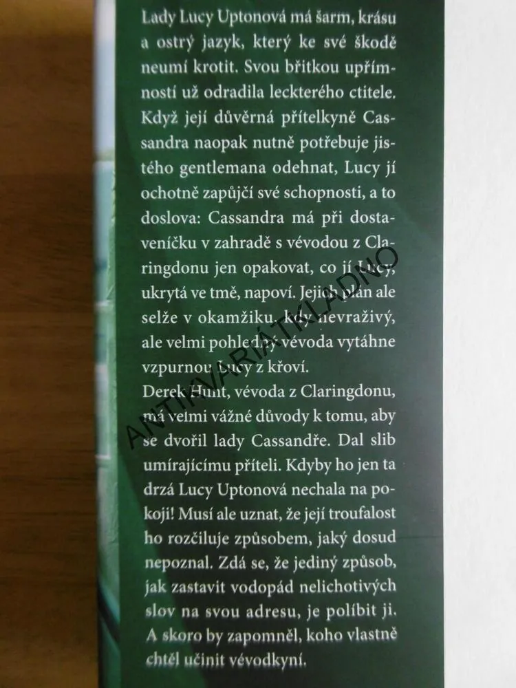 NEČEKANĚ VÉVODKYNÍ, VALERIE BOWMANOVÁ, **an