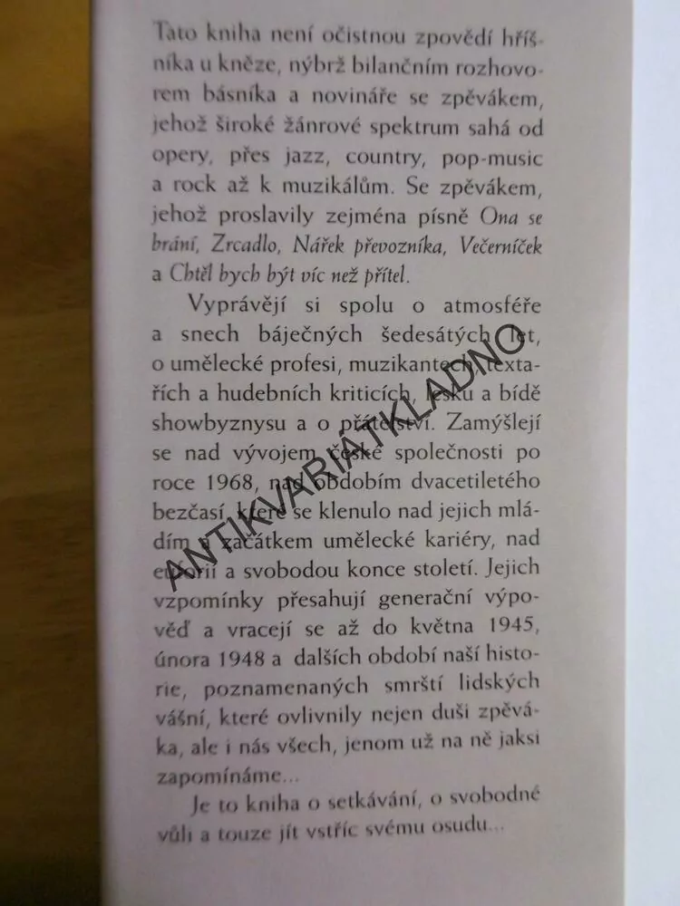 KAREL ČERNOCH, JÁ BEJVAL DIVNEJ KLUK, JAROSLAV HOLOUBEK, **an