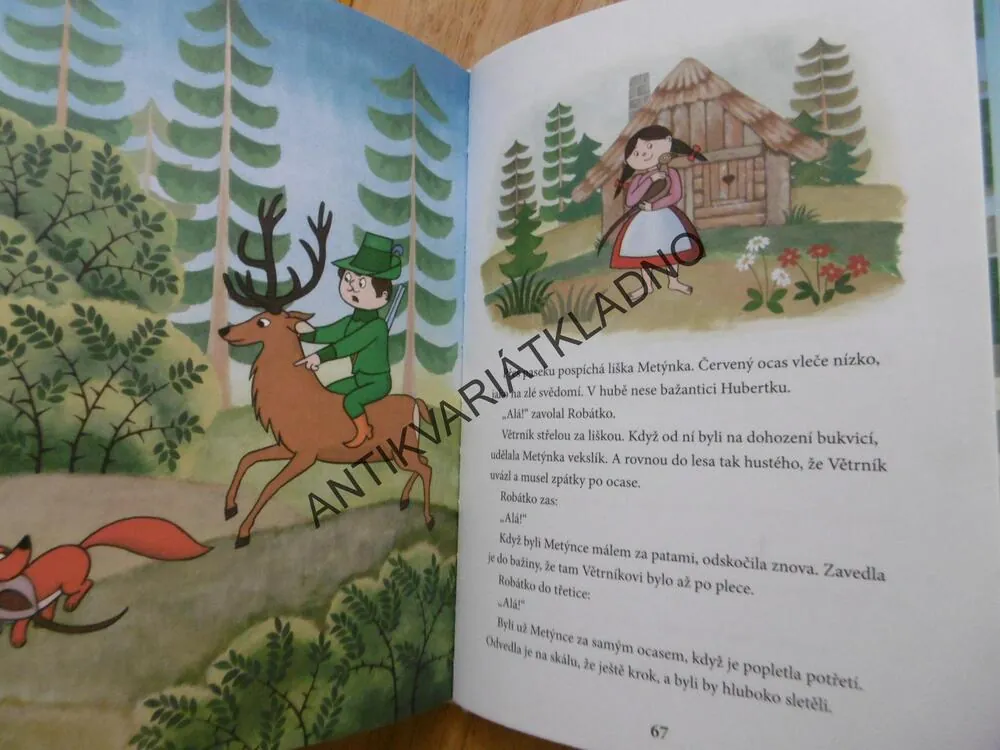 O HAJNÉM ROBÁTKOVI A JELENU VĚTRNÍKOVI, VÁCLAV ČTVRTEK, **an