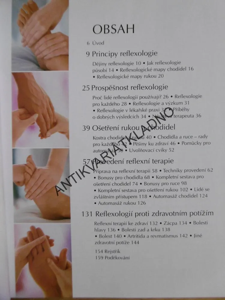 REFLEXOLOGIE, LÉČEBNÁ TERAPIE PRO DOBROU KONDICI, BARBARA A KEVIN KUNZA