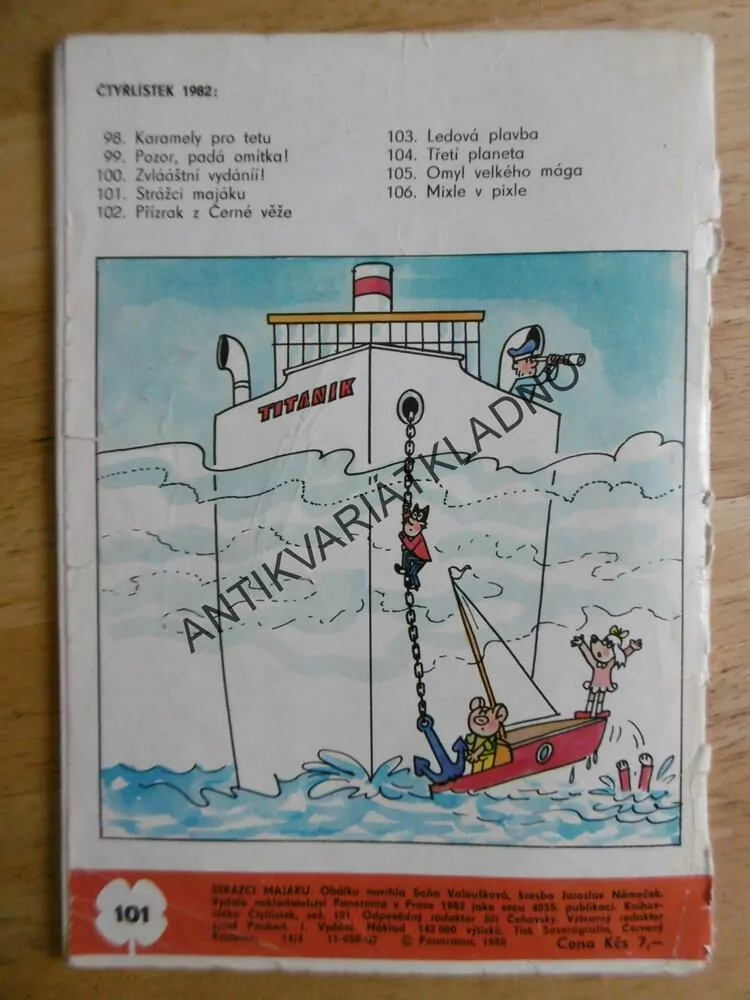 ČTYŘLÍSTEK 101 - STRÁŽCI MAJÁKU