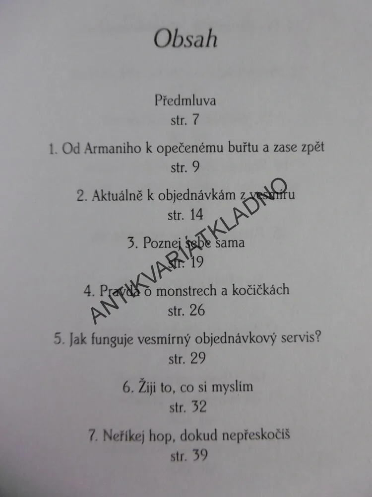 VESMÍRNÝ OBJEDNÁVKOVÝ SERVIS, BÄRBEL MOHR, **an