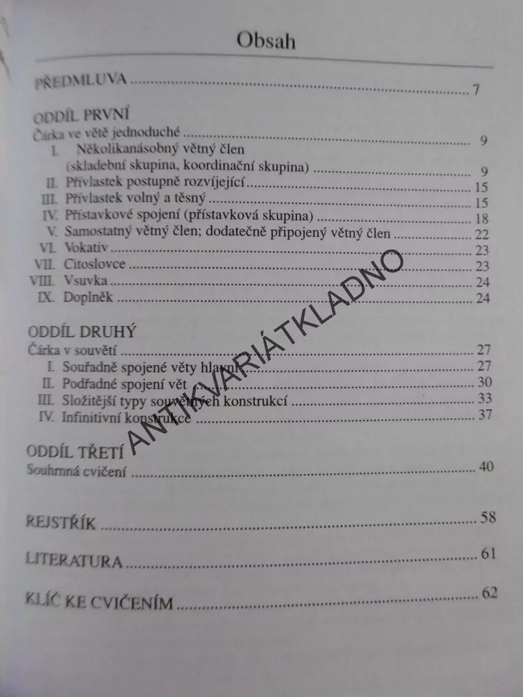 JAK PSÁT SPRÁVNĚ ČÁRKY, PRŮVODCE INTERPUNKCÍ PRO STŘEDNÍ ŠKOLY A VEŘEJNOST