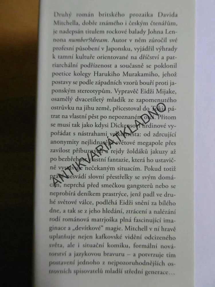 SENCISLO9, DAVID MITCHELL