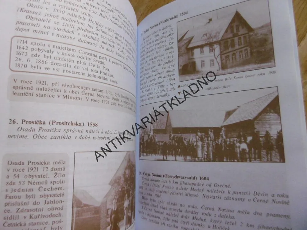 OBCE ŽIVÉ I ZANIKLÉ, BÝVALÝ VOJENSKÝ PROSTO RALSKO, 
