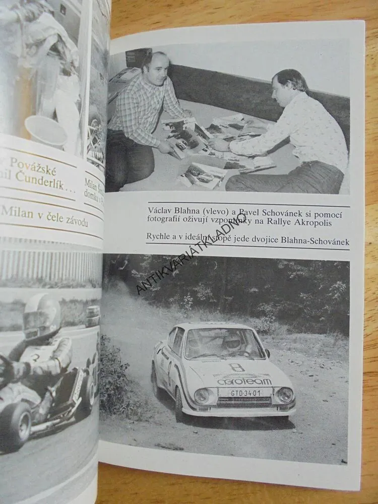 KROTITELÉ BENZÍNOVÝCH KONÍ, FORMULE, MOTOCYKL, ZÁVODY, JAN KOTRBA