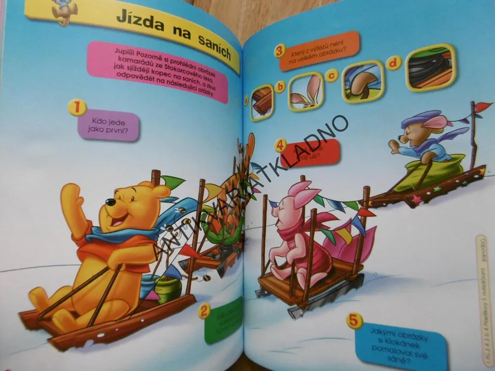 MEDVÍDEK PÚ A JEHO KAMARÁDI, KNÍŽKA NA ROK 2008,