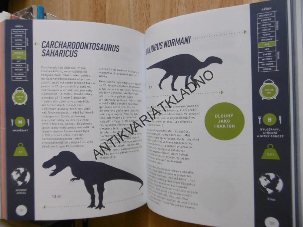 VELKÁ KNIHA DINOSAURŮ, KEIRON PIM, DINOSAUŘI,FABIO PASTORI,2015, **an