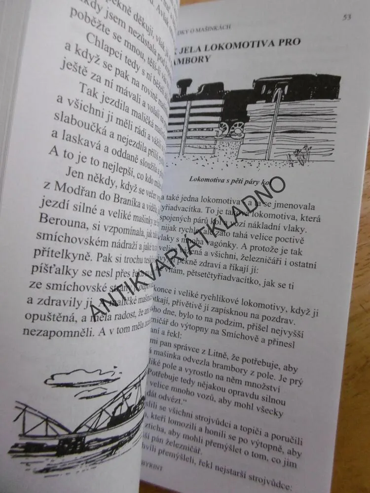 POHÁDKY O MAŠINKÁCH, PAVEL NAUMANN, ČERNOKNĚŽNÍK ZABABA A JEHO KOUZELNÝ SVĚT LOKOMOTIV, ŽELEZNICE, **an