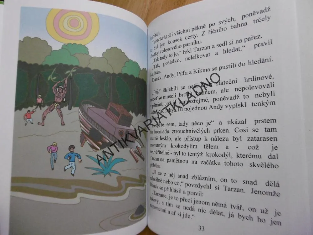 KNIHA O TARZANOVI, TARZAN,