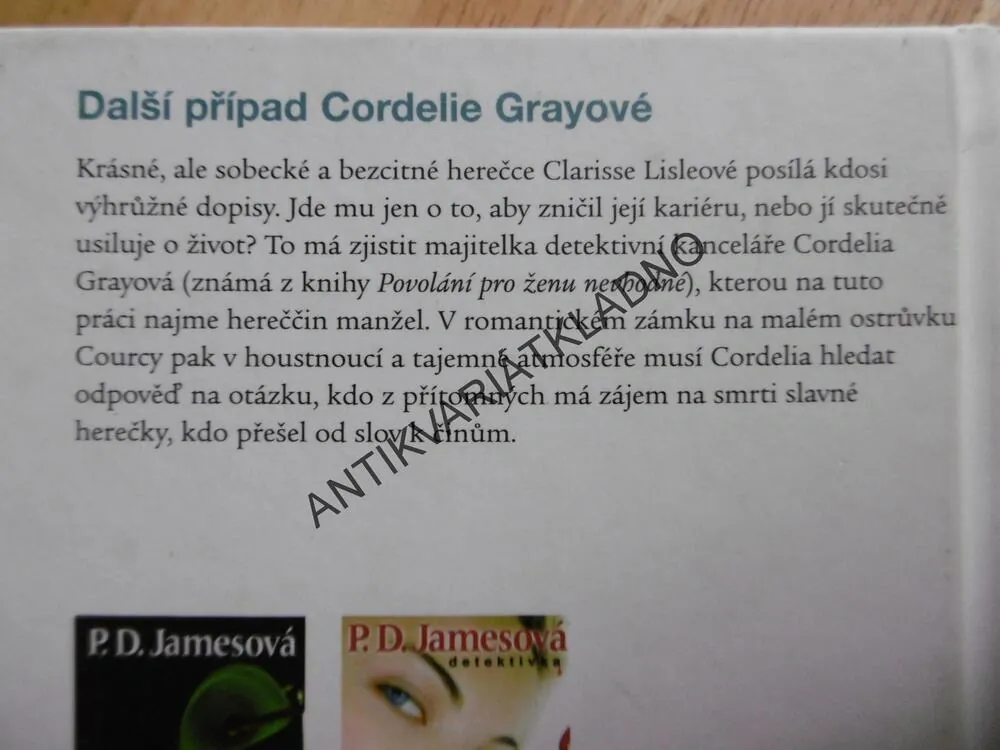 PŘICHÁZÍM TĚ ZABÍT, P.D.JAMESOVÁ, **an