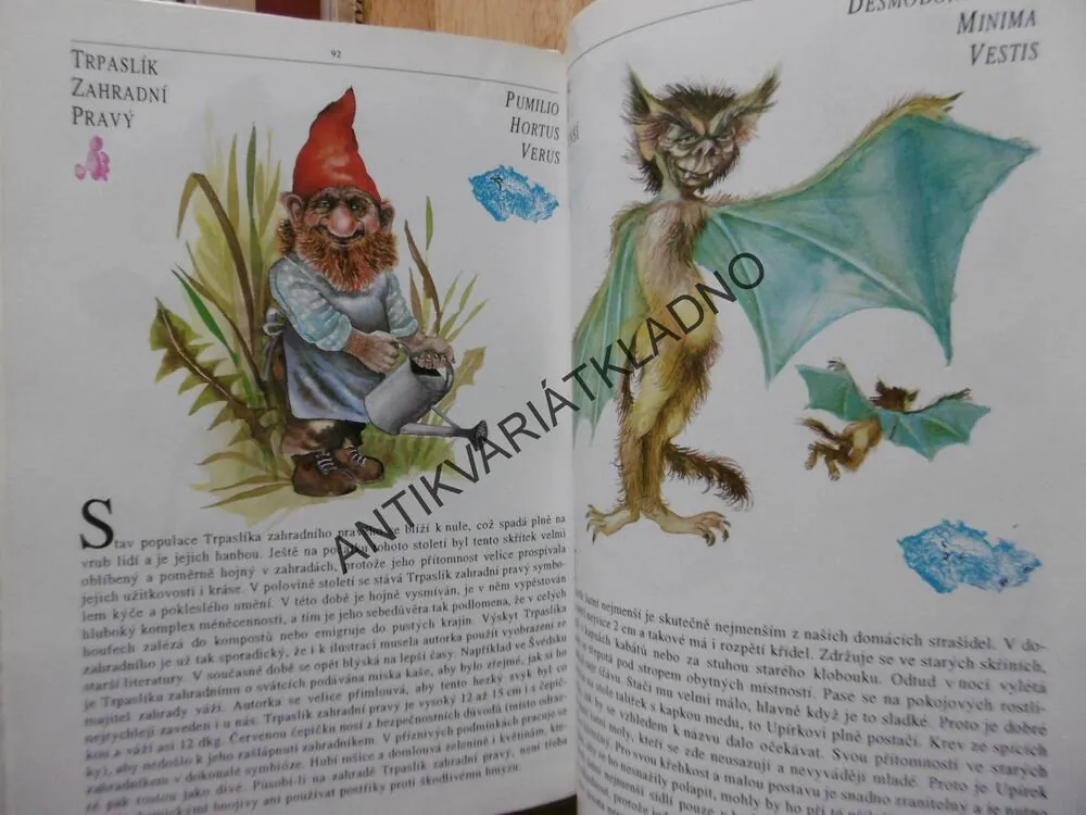 LEXIKON OHROŽENÝCH DRUHŮ STRAŠIDEL LESNÍCH, LUČNÍCH A DOMÁCÍCH, VÍTĚZSLAVA KLIMTOVÁ, **an