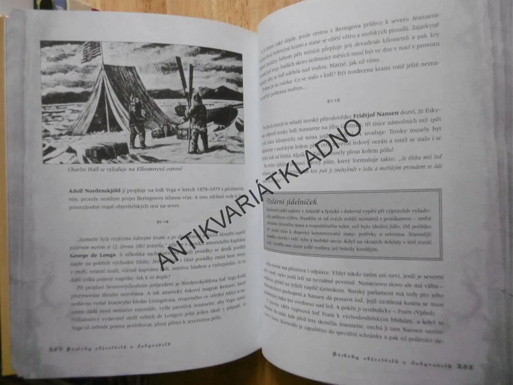 PŘÍBĚHY OBJEVITELŮ A DOBYVATELŮ, JIŘÍ HROMÁDKO - AUTOGRAM, **an