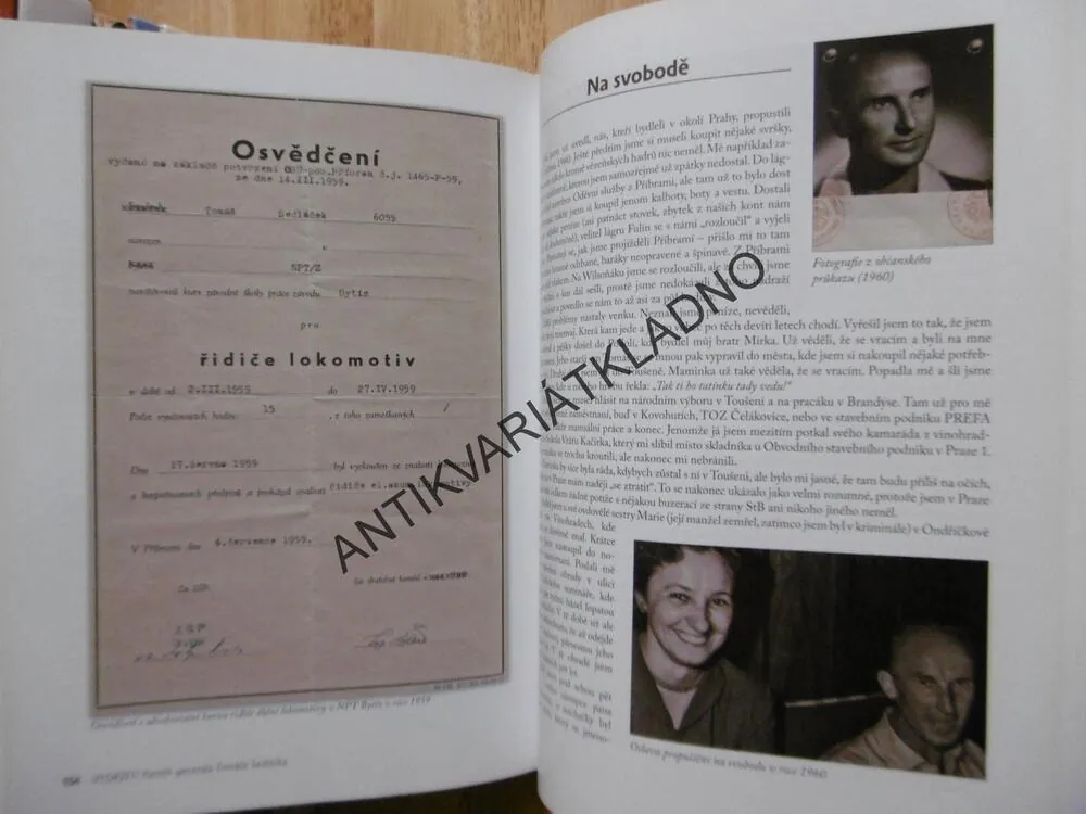 VYDRŽET! PAMĚTI GENERÁLA TOMÁŠE SEDLÁČKA, SEDLÁČEK, JIŘÍ PLACHÝ