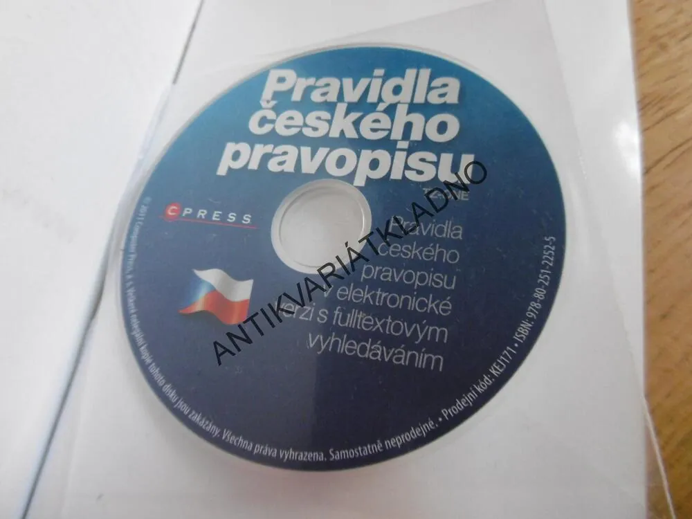 PRAVIDLA ČESKÉHO PRAVOPISU, VČETNĚ CD, 