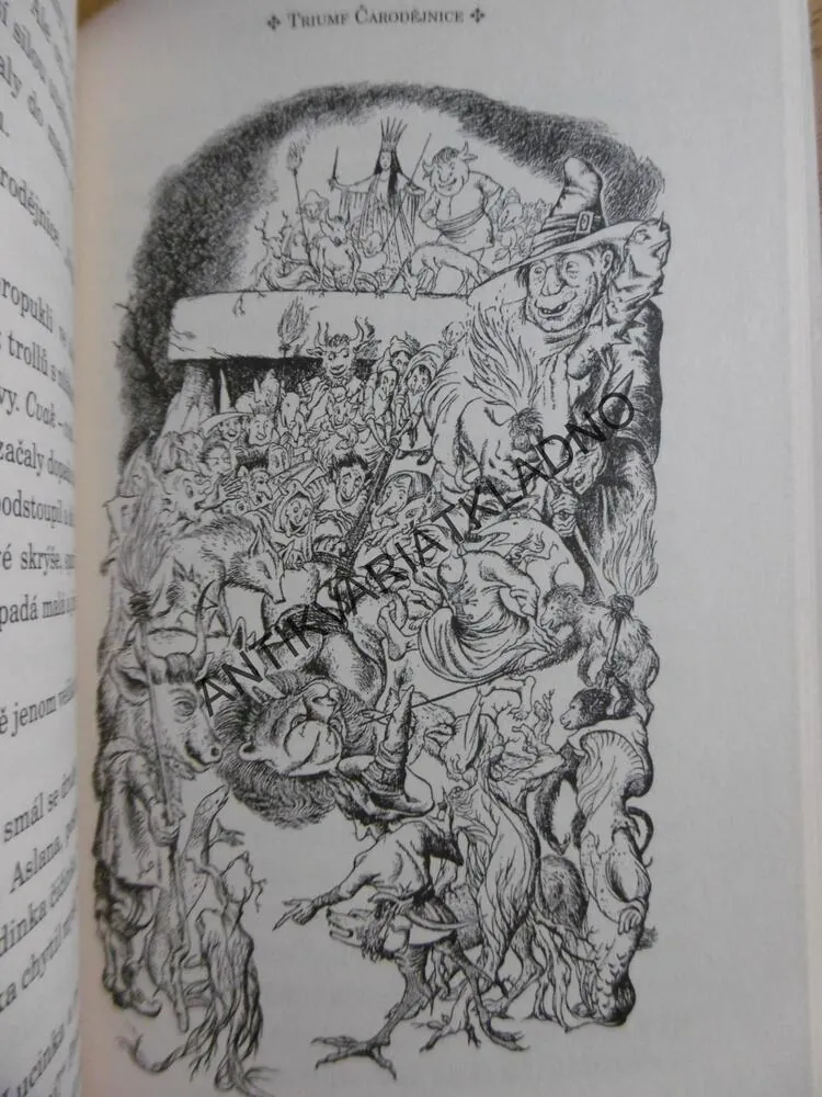 LETOPISY NARNIE, LEV, ČARODĚJNICE A SKŘÍŇ, C.S.LEWIS