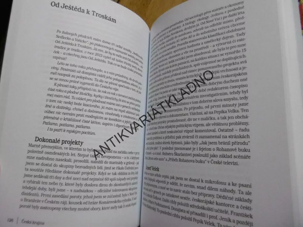 CESTOU NECESTOU ČESKOU KRAJINOU, VÁCLAV VĚTVIČKA, **an