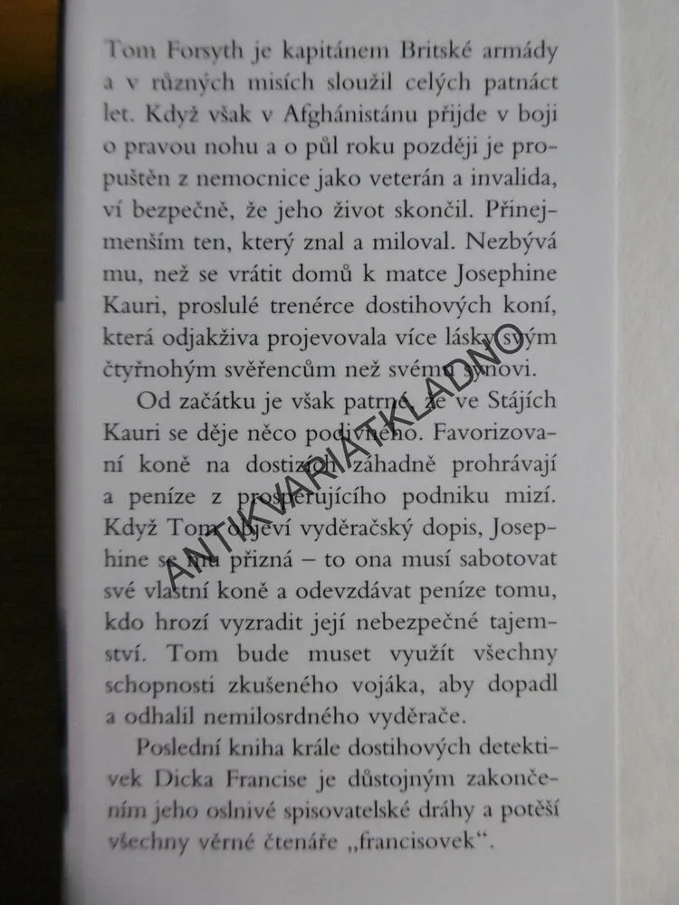KŘÍŽOVÁ PALBA,FELIX A DICK FRANCIS,**an