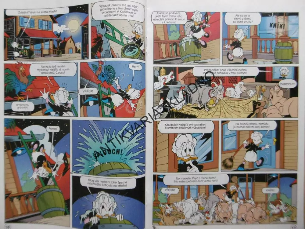 KAČER DONALD, 12/09, komiks DISNEY