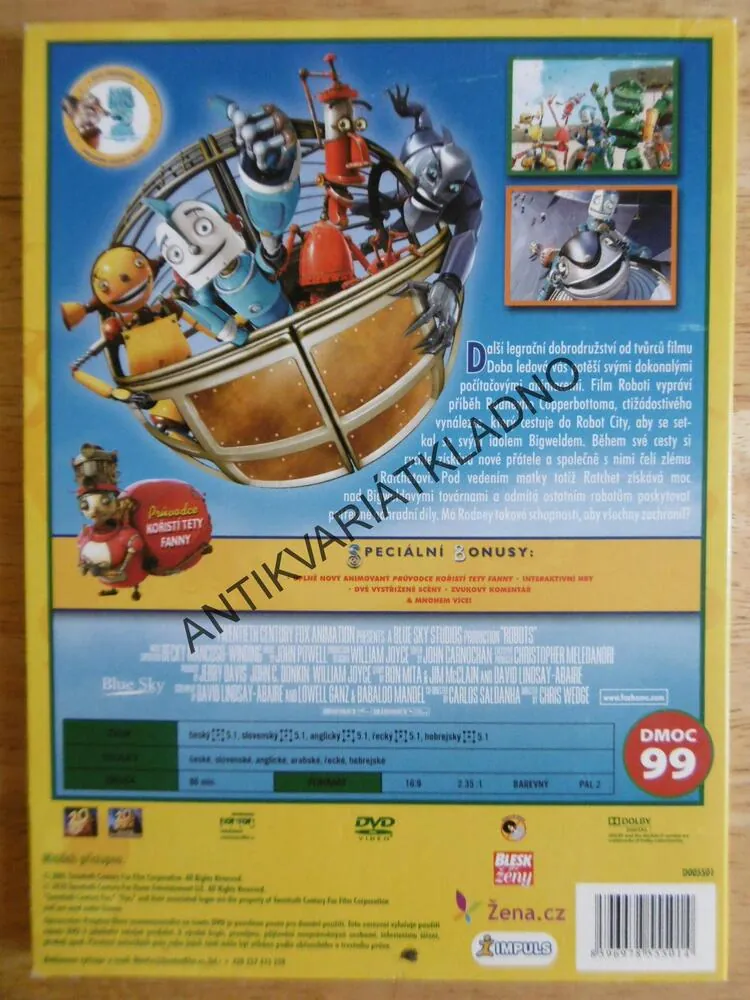 ROBOTI, DVD FILM