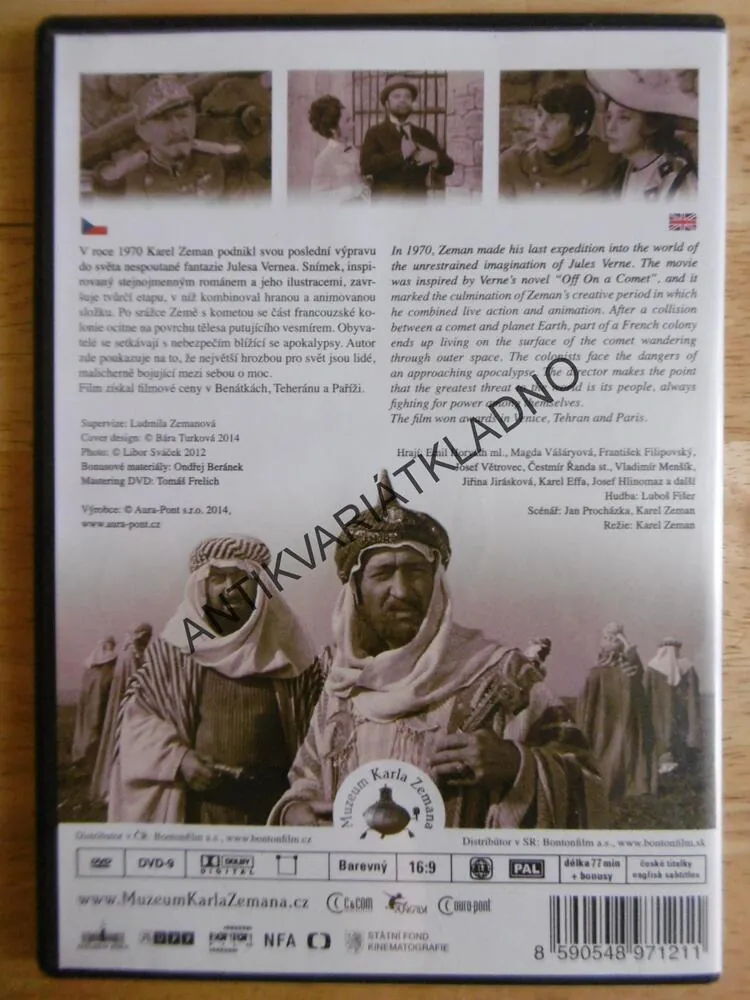 NA KOMETĚ, DVD FILM 