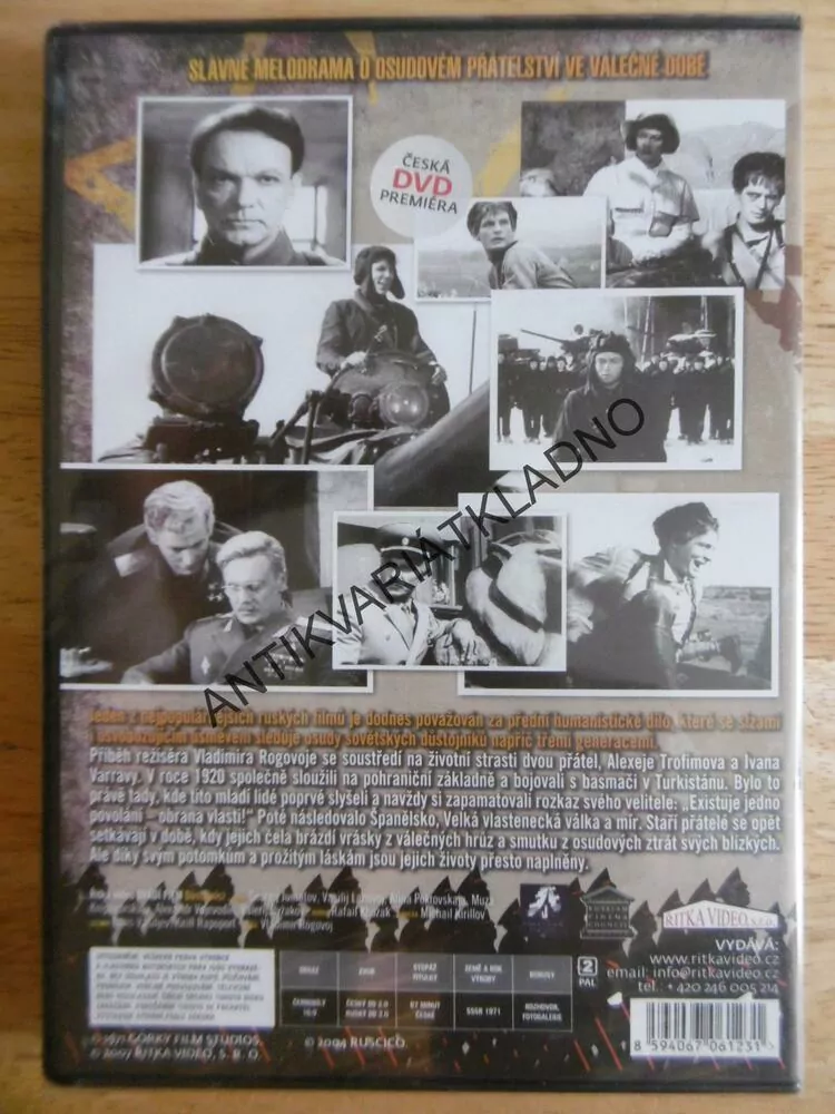 DŮSTOJNÍCI, DVD FILM