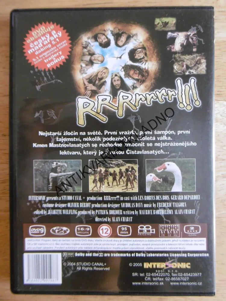 RRRrrrr!!!, GERARD DEPARDIEU, DVD FILM