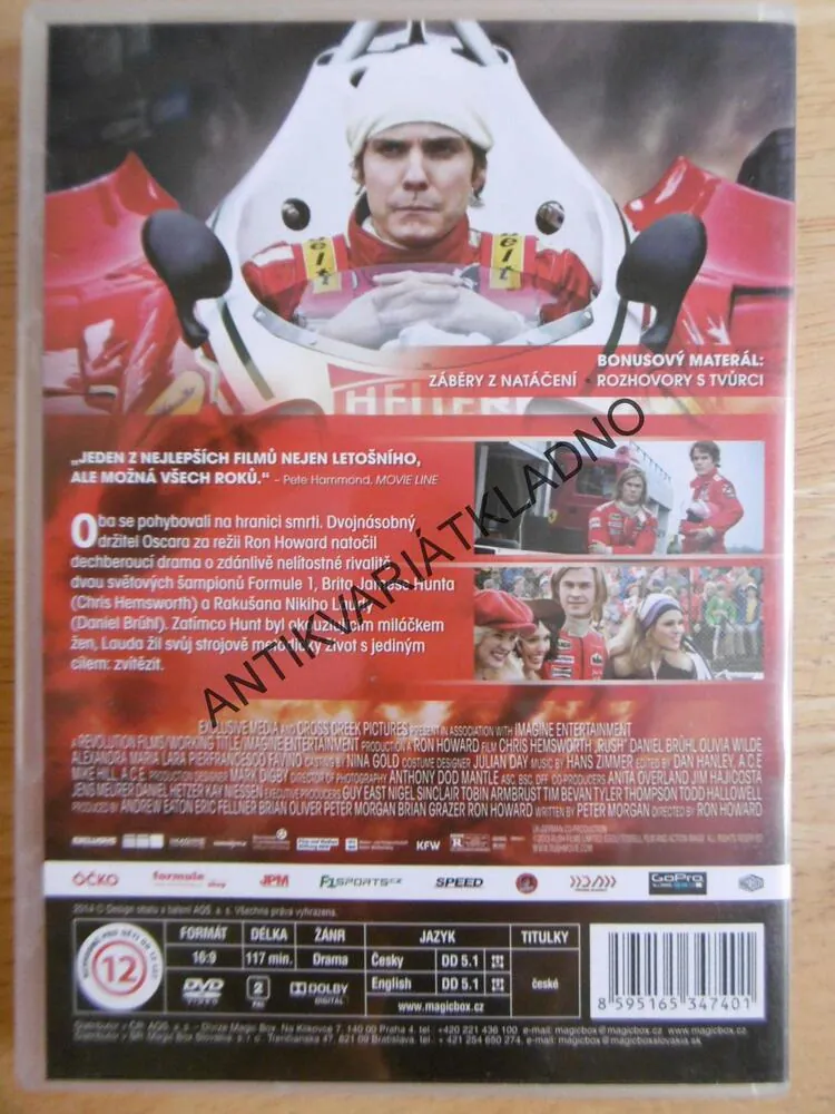 RIVALOVÉ, DVD FILM
