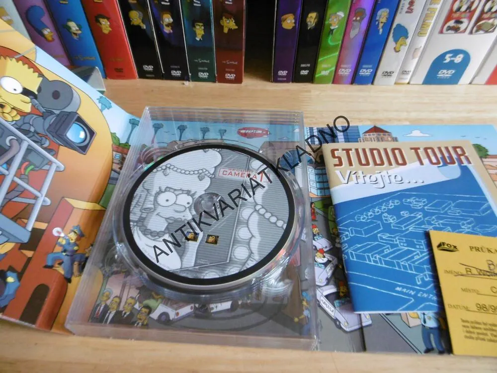SIMPSONOVI, KOMPLETNÍ DESÁTÁ SÉRIE, 3 DVD FILM