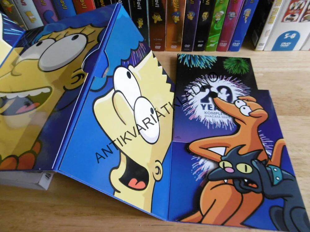 SIMPSONOVI, KOMPLETNÍ DVACÁTÁ SÉRIE, 3 DVD FILM
