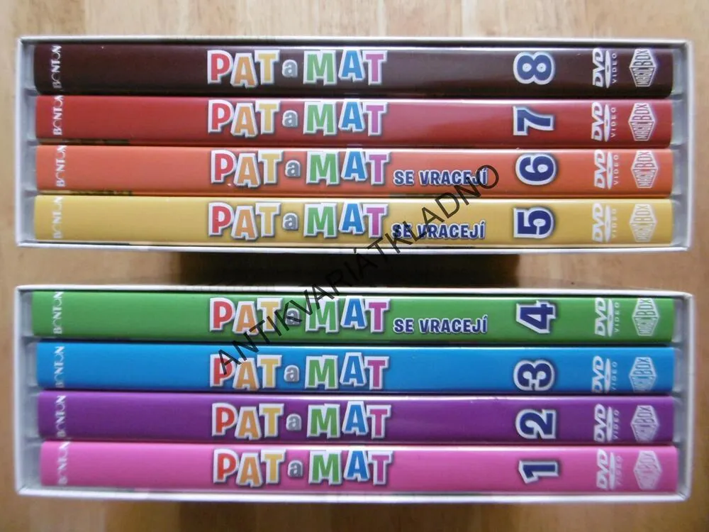 PAT A MAT, ...A JE TO!, 8 DVD FILM