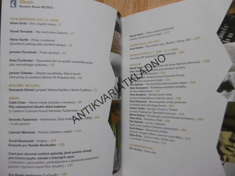 REVOLVER REVUE JARO NO. 98, 2015, **an