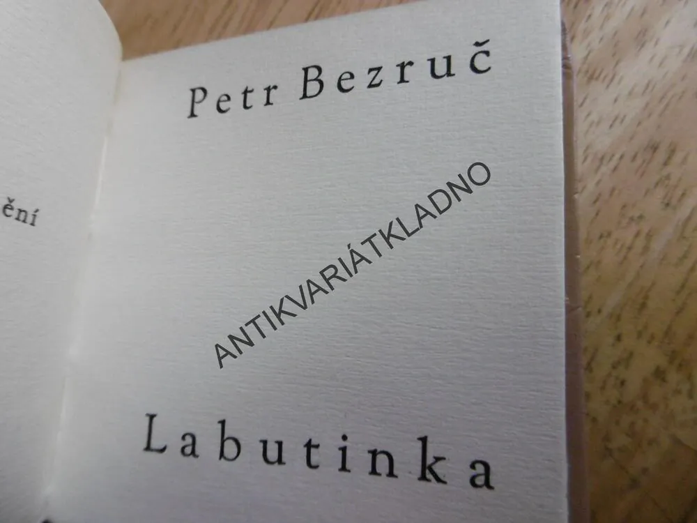 LABUTINKA, PETR BEZRUČ, 1963