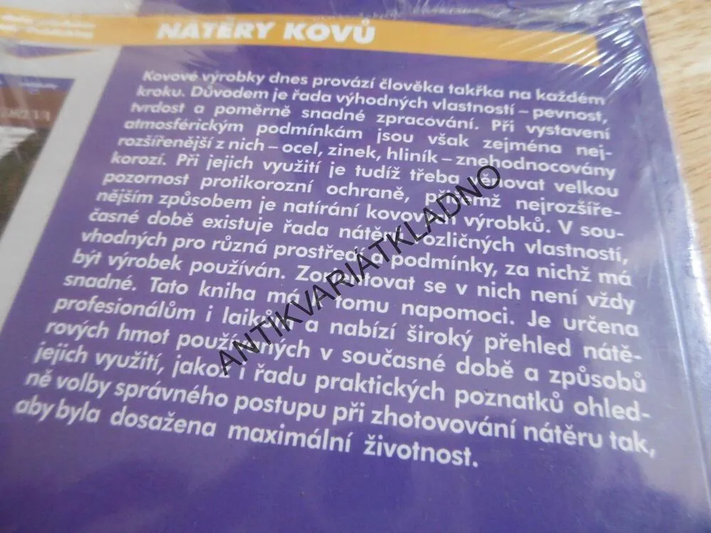 NÁTĚRY KOVŮ, PROFI HOBBY 68, KUBÁTOVÁ, **an
