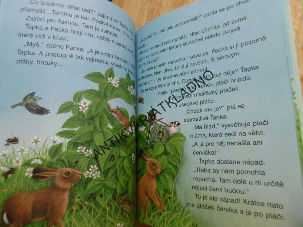 ČTENÍ O ZVÍŘÁTKÁCH S VELKÝMI PÍSMENY, **an