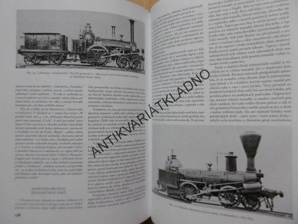 VELKÁ CESTA, JOSEF HONS, ČTENÍ O DRÁZE OLOMOUCKO PRAŽSKÉ